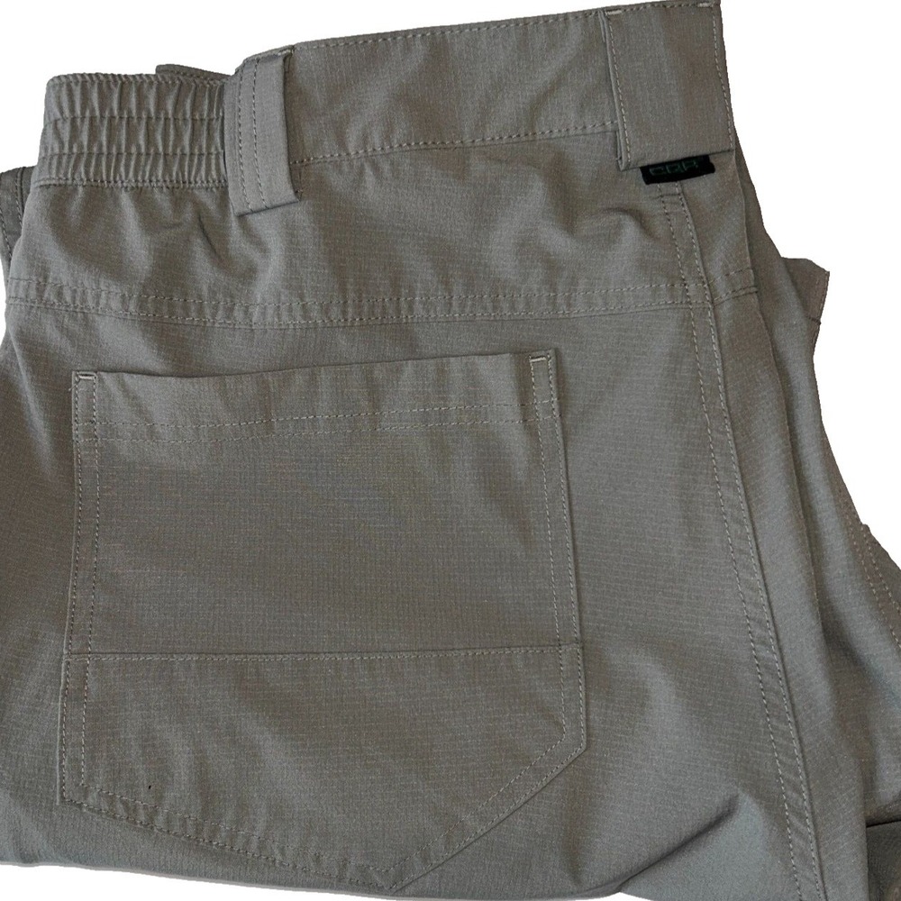 CQR Tactical Hiking Pants 36x30 Men's Gray Ripstop Stretch Cargo Utility Trouser